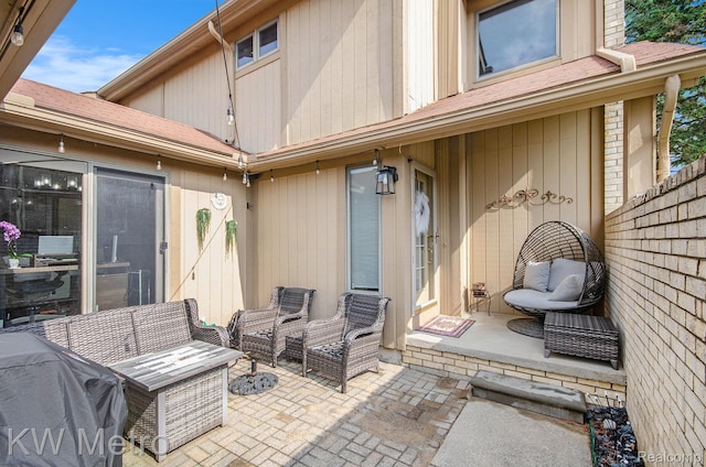 6271 Potomac Cir W, Bloomfield, MI 48322 - view of patio featuring outdoor lounge area and grilling area