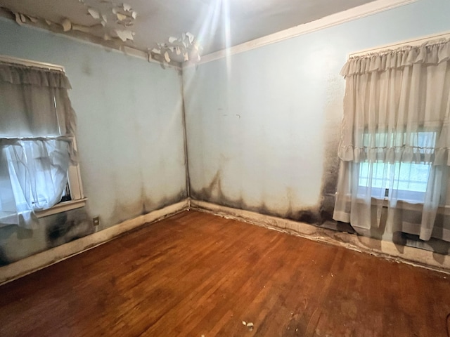 13310 Wilshire Dr, Detroit, MI 48213 - empty room with wood finished floors