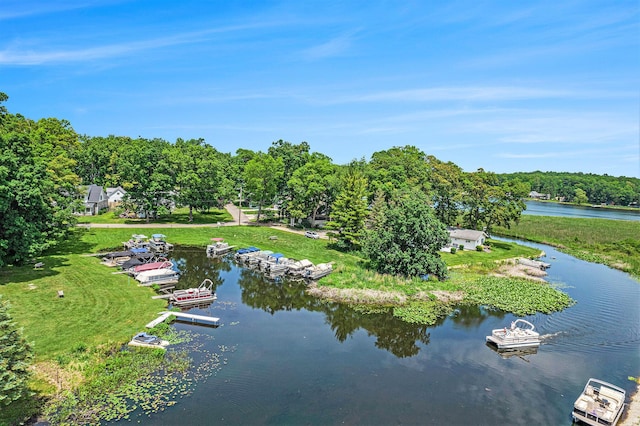 828 Russmiller Loop, Brooklyn, MI 49230 - drone / aerial view of a nearby body of water