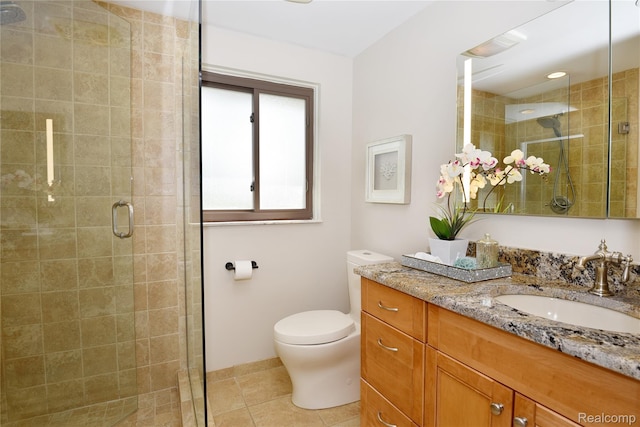 142 E Hickory Grove Rd Unit 3, Beverly Hills, MI 48304 - full bath with vanity, a stall shower, and tile patterned floors