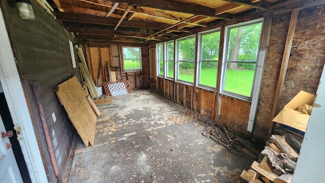 1512 Werner Ave NW, Grand Rapids, MI 49534 - view of unfurnished sunroom