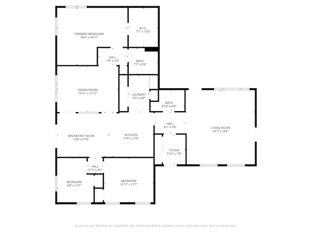 1686 Oak St, Wellston, MI 49689 - view of floor plan / room layout
