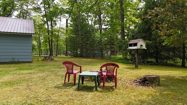 1686 Oak St, Wellston, MI 49689 - view of green lawn