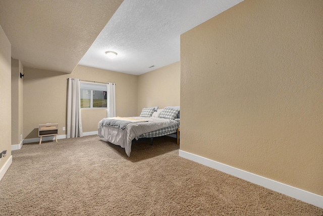 7068 Jasper Dr, Hudsonville, MI 49426 - carpeted bedroom with a textured ceiling and a textured wall