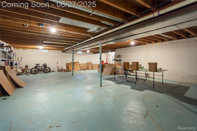 1500 Rustic Ln, Commerce Twp, MI 48390 - view of unfinished basement