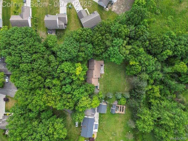 1500 Rustic Ln, Commerce Twp, MI 48390 - aerial view of property and surrounding area