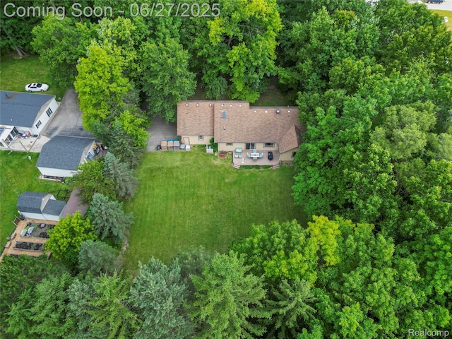 1500 Rustic Ln, Commerce Twp, MI 48390 - bird's eye view