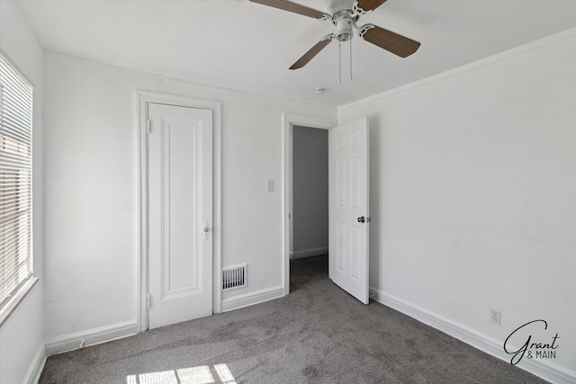 16630 Tracey St, Detroit, MI 48235 - unfurnished bedroom featuring carpet and ceiling fan
