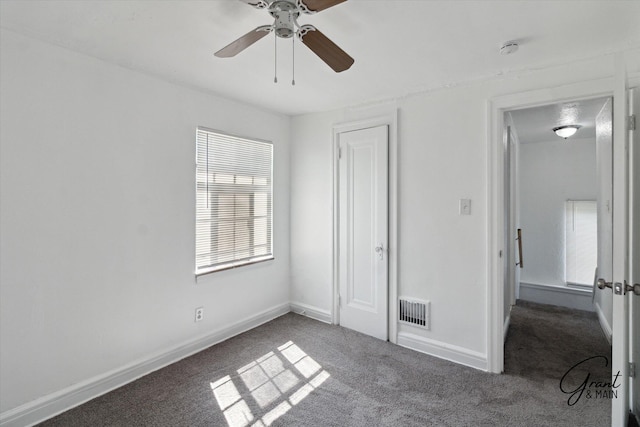16630 Tracey St, Detroit, MI 48235 - unfurnished bedroom with carpet flooring and ceiling fan