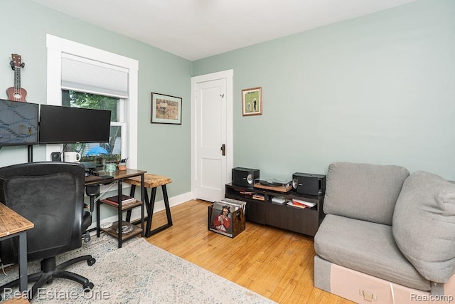 1388 W Troy St, Ferndale, MI 48220 - office space featuring light wood-style flooring and baseboards