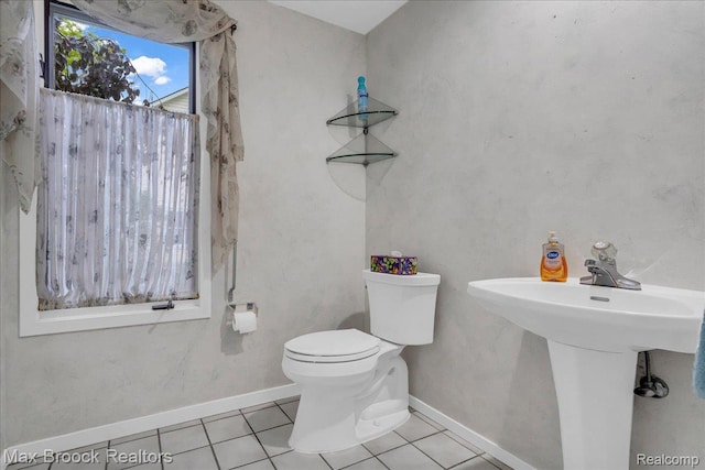 2222 Garland St, Sylvan Lake, MI 48320 - bathroom featuring tile patterned flooring and toilet