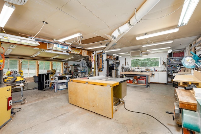 2012 Pontiac Trl, Ann Arbor, MI 48105 - garage featuring a workshop area
