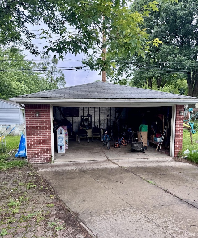 34516 John St, Wayne, MI 48184 - view of detached garage