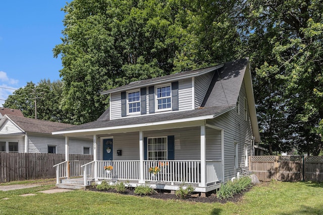 109 N Lincoln Ave, Niles, MI 49120 - view of front of property featuring a porch and roof with shingles