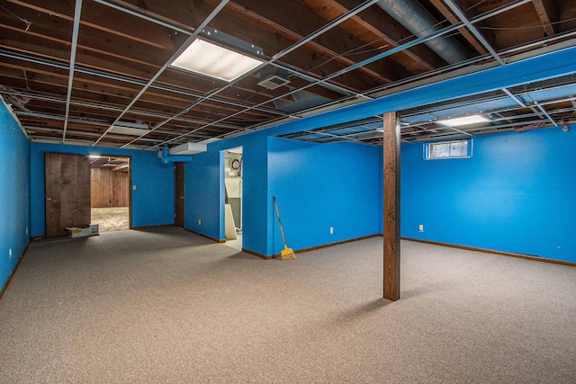 5012 Windyridge Dr, Portage, MI 49002 - below grade area with carpet floors