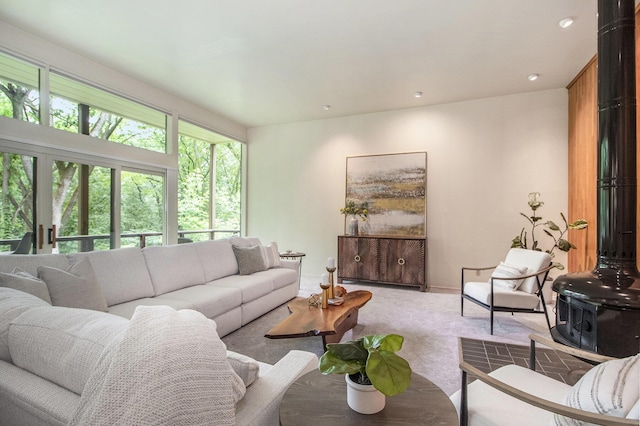 13 Regent Dr, Ann Arbor, MI 48104 - carpeted living area with baseboards