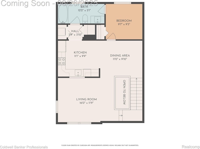 880 Seville Row, Detroit, MI 48202 - view of floor plan / room layout