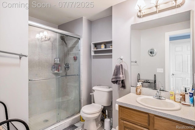 2390 Torrey Grove Ct, Fenton, MI 48430 - full bath with vanity and a stall shower