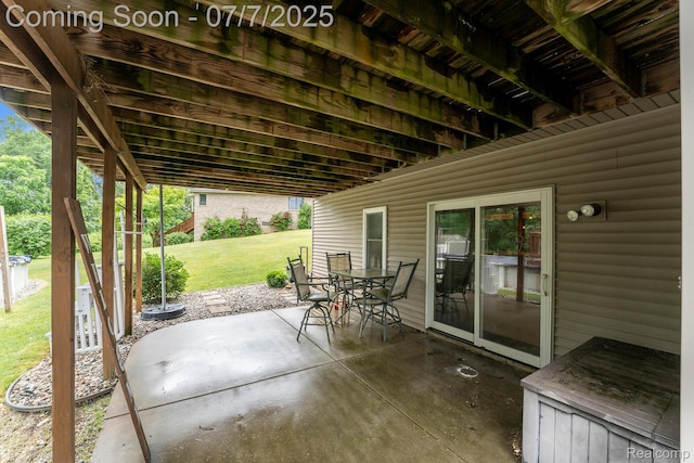 2390 Torrey Grove Ct, Fenton, MI 48430 - view of patio / terrace with outdoor dining space
