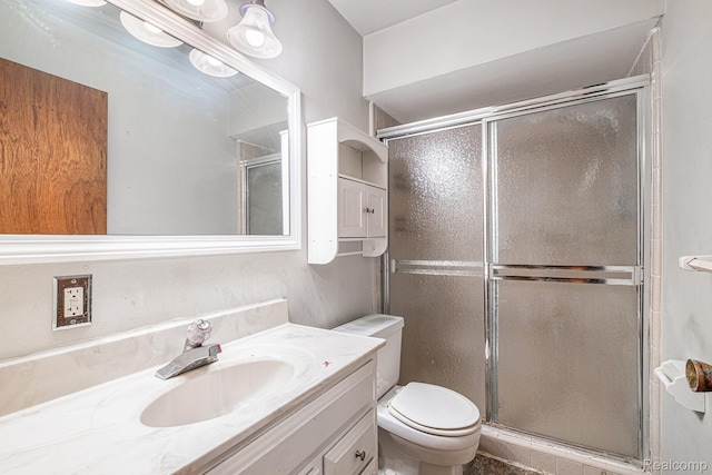 720 E Grand Blanc Rd, Grand Blanc, MI 48439 - bathroom featuring vanity and a stall shower