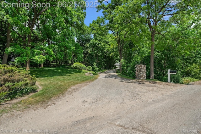 7340 Deer Lake Rd, Clarkston, MI 48346 - view of street