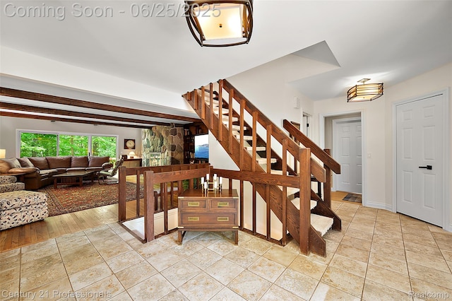 7340 Deer Lake Rd, Clarkston, MI 48346 - view of staircase