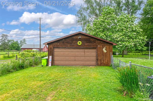 47645 Sugarbush Rd, Chesterfield, MI 48047 - view of detached garage