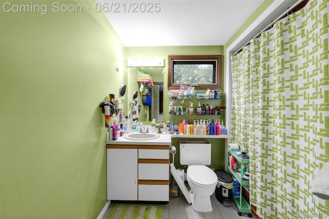 47645 Sugarbush Rd, Chesterfield, MI 48047 - full bath featuring vanity and tile patterned flooring