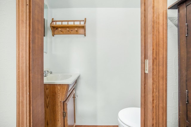 8150 B Dr N, Battle Creek, MI 49014 - bathroom with vanity and toilet