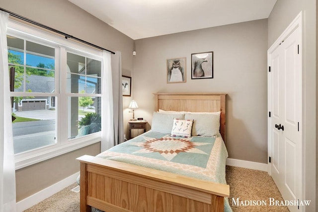 1728 N Brandon Ridge Dr NW, Walker, MI 49544 - bedroom with carpet and a closet