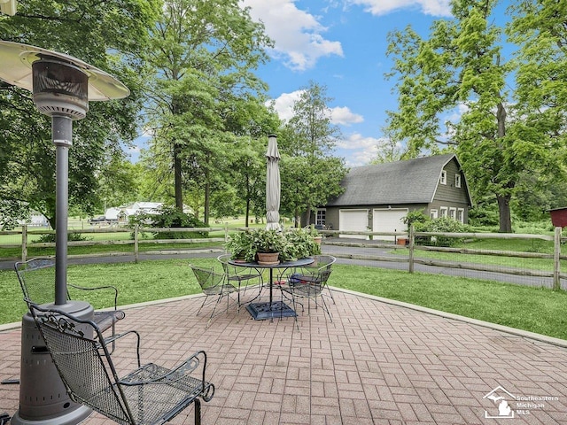 2252 W Temperance Rd, Temperance, MI 48182 - view of patio featuring outdoor dining space