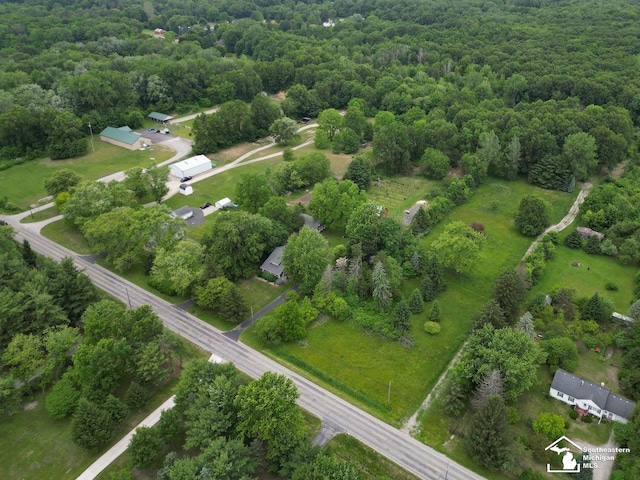 2252 W Temperance Rd, Temperance, MI 48182 - bird's eye view of a heavily wooded area