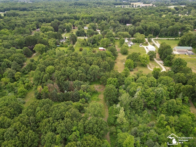 2252 W Temperance Rd, Temperance, MI 48182 - drone / aerial view of a heavily wooded area