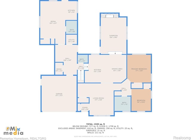 42424 Bradner Ct, Plymouth, MI 48170 - view of room layout