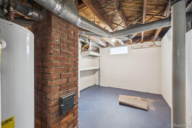 25895 Annapolis St, Dearborn Heights, MI 48125 - below grade area featuring water heater