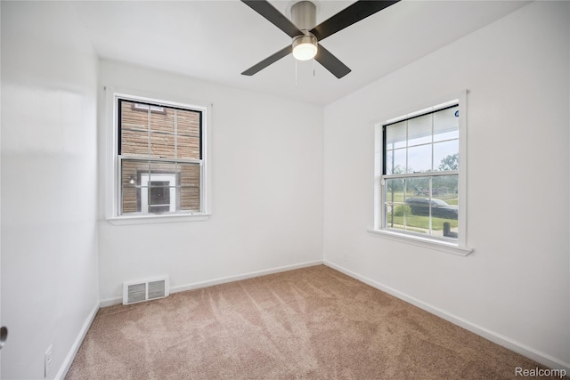 25895 Annapolis St, Dearborn Heights, MI 48125 - carpeted spare room with a ceiling fan and baseboards