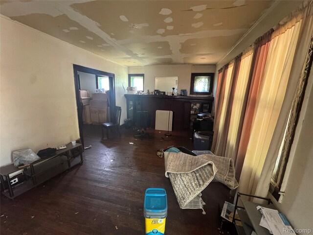 11343 Belleterre St, Detroit, MI 48204 - sitting room with hardwood / wood-style flooring