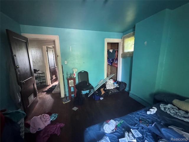 11343 Belleterre St, Detroit, MI 48204 - bedroom featuring wood finished floors