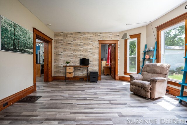 409 W Bridge St, Lyons, MI 48851 - sitting room featuring wood finished floors