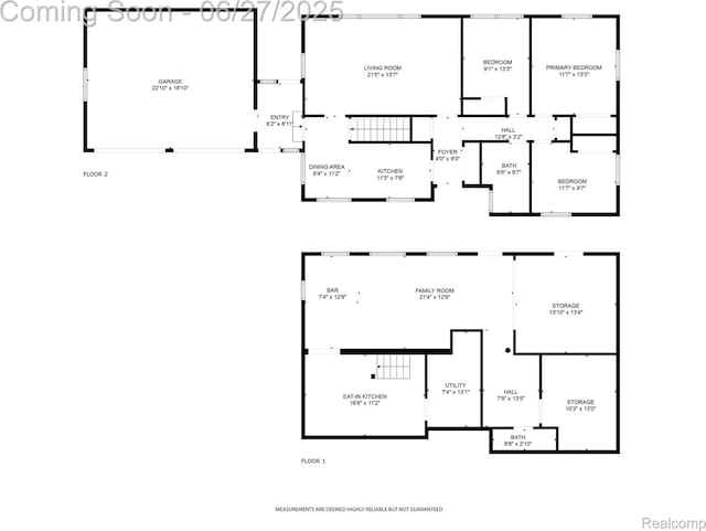 15501 Turner, Lansing, MI 48906 - view of home floor plan