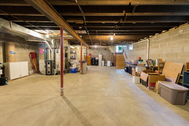809 Pauline Blvd, Ann Arbor, MI 48103 - basement with heating unit