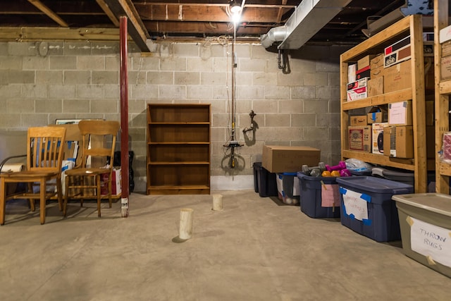 809 Pauline Blvd, Ann Arbor, MI 48103 - view of unfinished basement