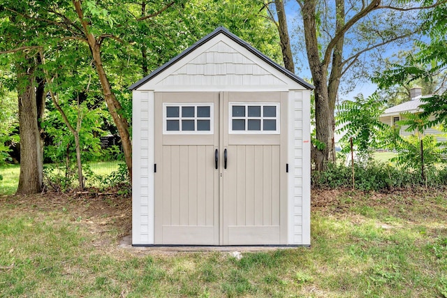 521 E Morrell St, Otsego, MI 49078 - view of shed