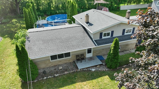 11427 Colonial Woods Dr, Clio, MI 48420 - aerial view of property and surrounding area