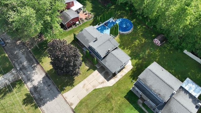 11427 Colonial Woods Dr, Clio, MI 48420 - drone / aerial view