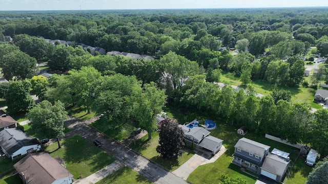11427 Colonial Woods Dr, Clio, MI 48420 - aerial overview of property's location with nearby suburban area