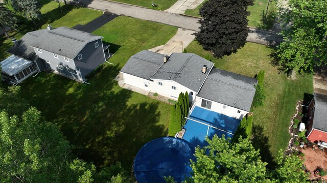 11427 Colonial Woods Dr, Clio, MI 48420 - bird's eye view