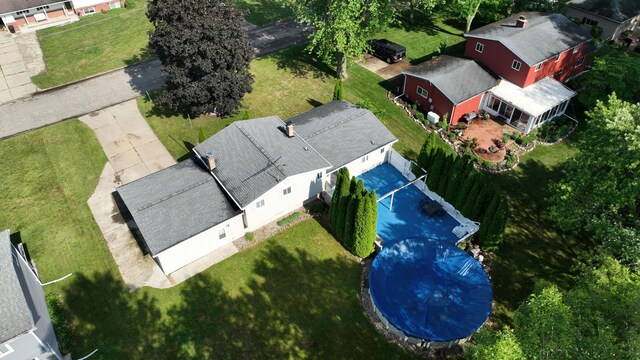 11427 Colonial Woods Dr, Clio, MI 48420 - drone / aerial view