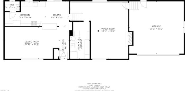 11427 Colonial Woods Dr, Clio, MI 48420 - view of room layout