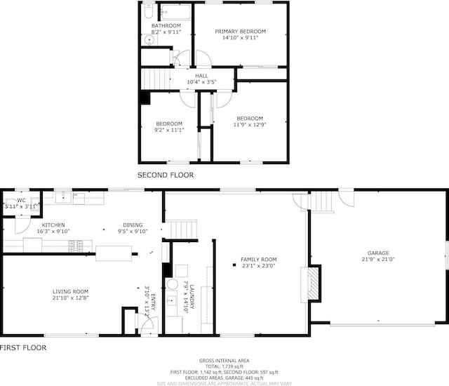 11427 Colonial Woods Dr, Clio, MI 48420 - view of floor plan / room layout